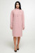 Женское пальто «Джуди» розового цвета