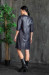 Платье «Мэдисон» цвета черной смородины