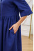 Платье «Тильда» синего цвета