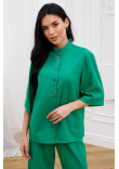 Блуза «Тільда» зеленого кольору