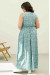 Сукня «Ліліан» блакитного кольору з принтом