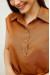 Блуза «Эви» цвета корицы