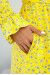 Платье «Флори» желтого цвета