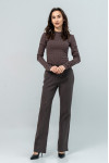 Chocolate-colored Jackie pants