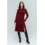 Dress "Karen" burgundy