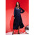 Dress "Dinara" dark blue
