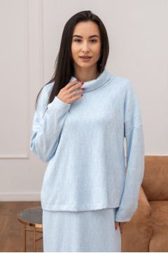 "Olawi" sweatshirt, light blue