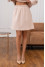 Юбка «Кирстон-мини» цвета пудры