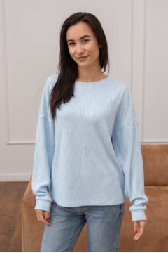 Світшот «Мадара жаккард» світло-блакитного кольору