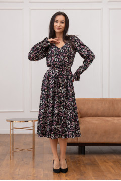 Платье «Джесси» черного цвета
