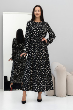 Сукня «Татті» чорний принт