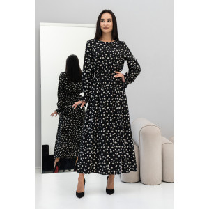 Сукня «Татті» чорний принт