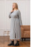 Сукня «Улана» сірого кольору