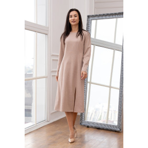 Платье «Эльса» цвета капучино