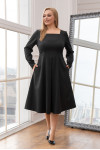 Платье "Алисия" черного цвета