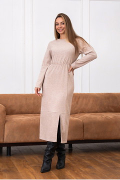 Dress "Ulana" cappuccino color