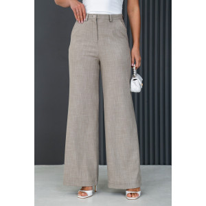 Light beige Derby trousers
