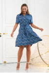 Dress "Diana-Summer" blue