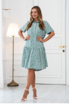 Dress "Diana-Summer" mint color
