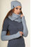 Snood "Init" blue