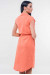 Платье «Кайли» персикового цвета