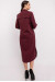 Сукня «Тенді» кольору бордо