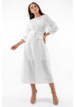 Сукня «Стефані» білого кольору