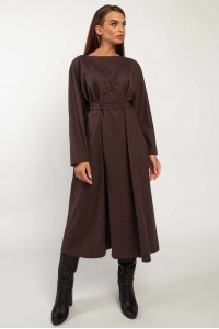 Сукня «Аглая» кольору баклажан