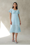 "Alana" dress in blue