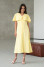 Dress "Veronica" yellow