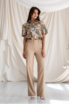 "Vient" beige pants