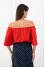 Blouse "Lucia" red