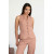 Cappuccino-colored Gerona linen vest