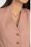 Cappuccino-colored Gerona linen vest