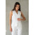 White "Gerona-linen" vest