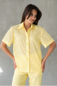 Shirt "Teya-proshva" yellow