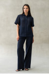 Dark blue Teya-proshva suit
