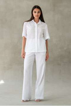 White "Teya-proshva" shirt