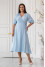 Dress "Domian" blue