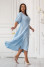 Dress "Domian" blue