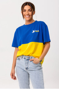 Футболка «Україна» блакитно-жовтого кольору