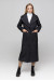 Женское пальто «Аиша» черного цвета