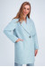 Женское пальто «Астрид» голубого цвета