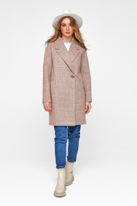 Жіноче пальто «Астрід» кольору кемел