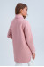 Женское пальто-рубашка «Майли» розового цвета