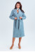 Женское пальто «Катарина» голубого цвета