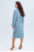 Жіноче пальто «Катаріна» блакитного кольору
