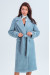 Женское пальто «Катарина» голубого цвета
