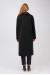 Жіноче пальто «Крус» чорного кольору