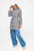 Жіноче пальто-сорочка «Ріккі» синього кольору
